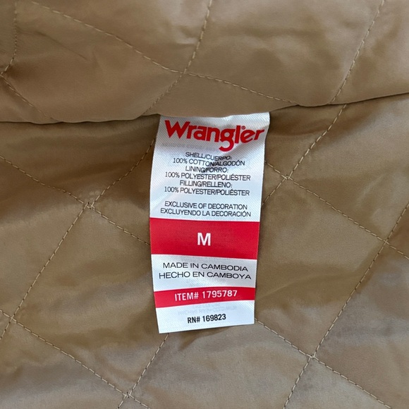 Wrangler Men's Tan Lightweight Jacket - Picture 4 of 5